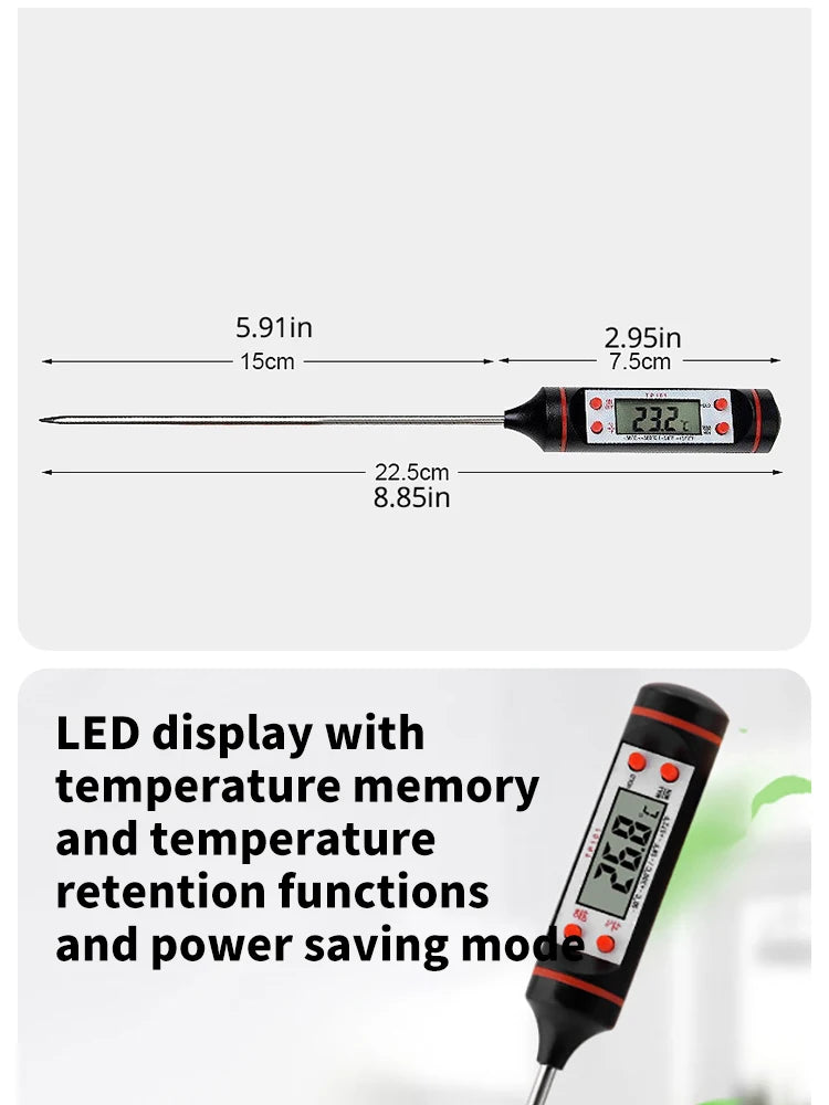 Digital Cooking Thermometer with Probe