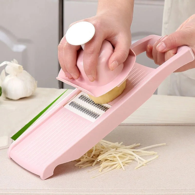 5 In 1 Potato Shredding Hine Slicing Chopper Chopping Vegetable Radish Scraper Rough Planer Multi-Functional Kitchen Tool